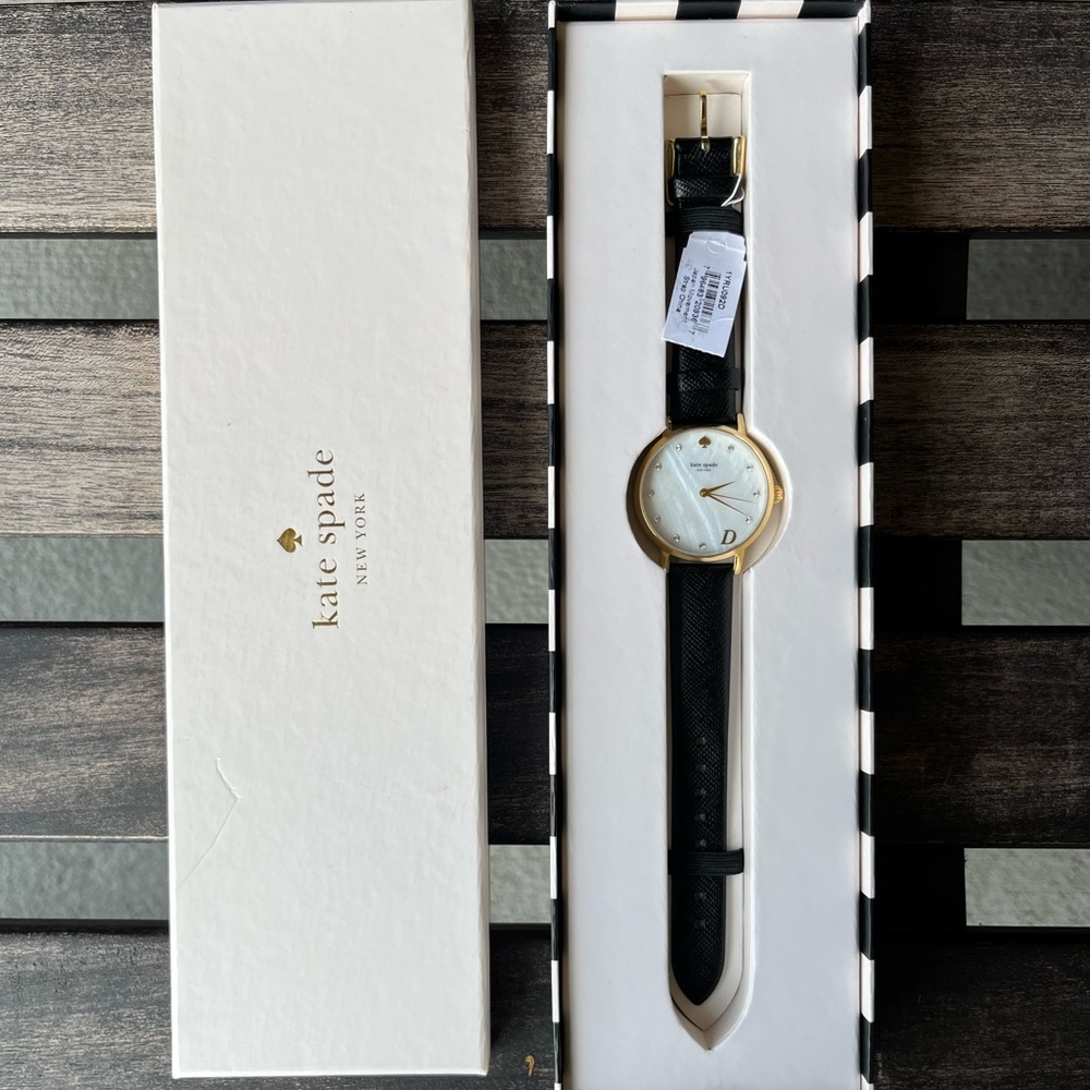 Kate Spade Watch Letter D Monogram